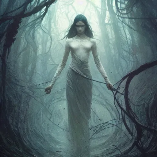 Prompt: abeltoth, elegant, ethereal horror fantasy art by greg rutkowski and magali villeneuve and claude monet