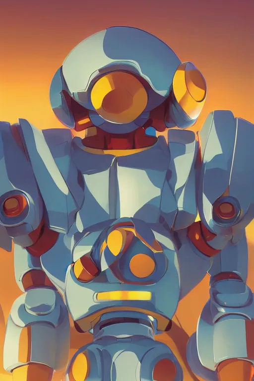 Image similar to metabots medabots medarotto medarot robot minimalist comics, behance hd by jesper ejsing, by rhads, makoto shinkai and lois van baarle, ilya kuvshinov, rossdraws global illumination ray tracing hdr radiating a glowing aura