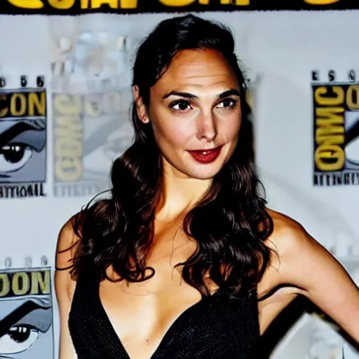 Image similar to gal gadot turned black