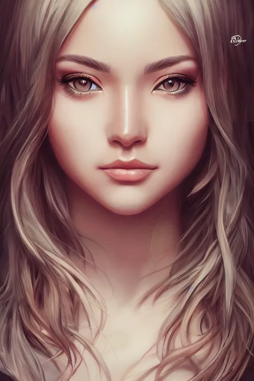 Image similar to a highly detailed beautiful portrait in the style of artgerm.