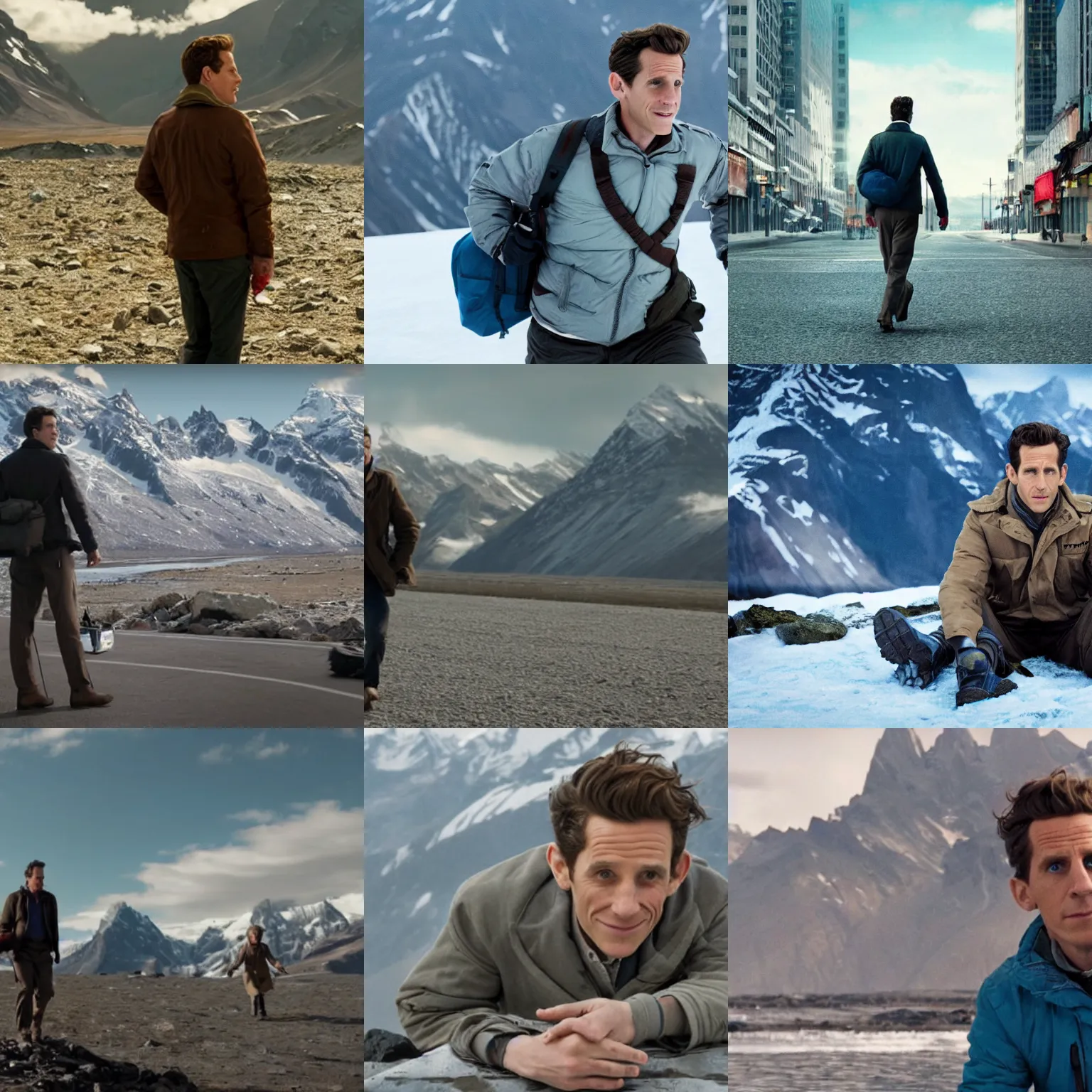 Prompt: a film still from the secret life of walter mitty ( 2 0 1 3 )