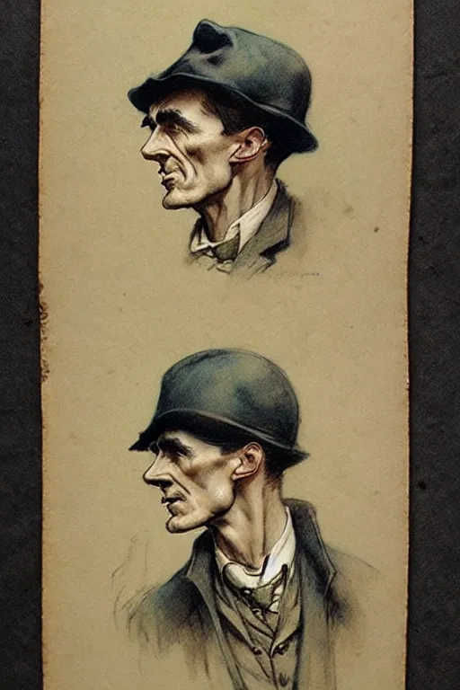 Image similar to (((((1950s sherlock holmes study . muted colors.))))) by Jean-Baptiste Monge !!!!!!!!!!!!!!!!!!!!!!!!!!!