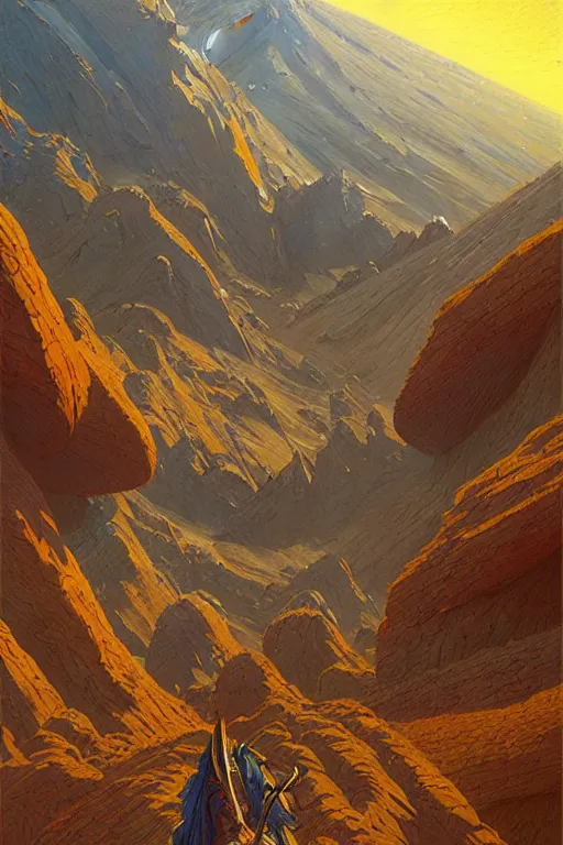 Image similar to tengri, painting by jean giraud, greg rutkowski