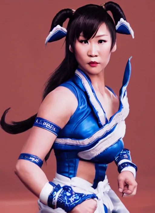 Prompt: a photo of chun'li