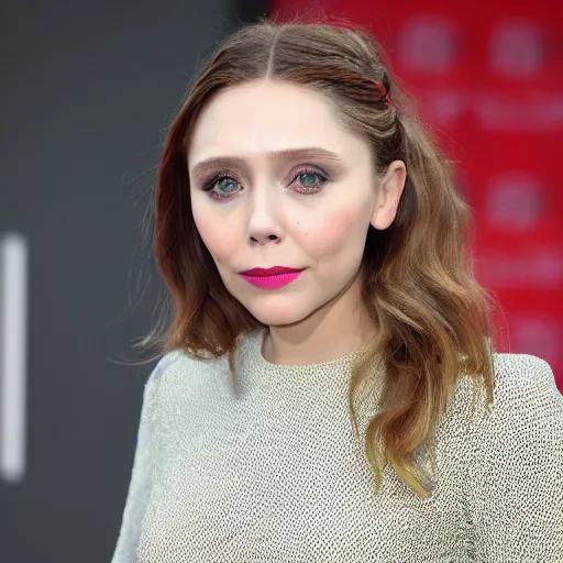 Image similar to elizabeth olsen mixed with gal godot