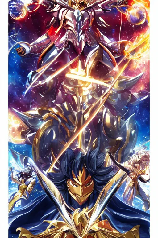 Image similar to 2 0 2 2 knights of the zodiac saint seiya battle for sanctuary hero suit armor comics mask minimalist verytoon nautiljon animes toei animation namco bandai, art by artgerm and greg rutkowski and magali villeneuve