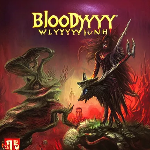 Image similar to Bloodwych video game