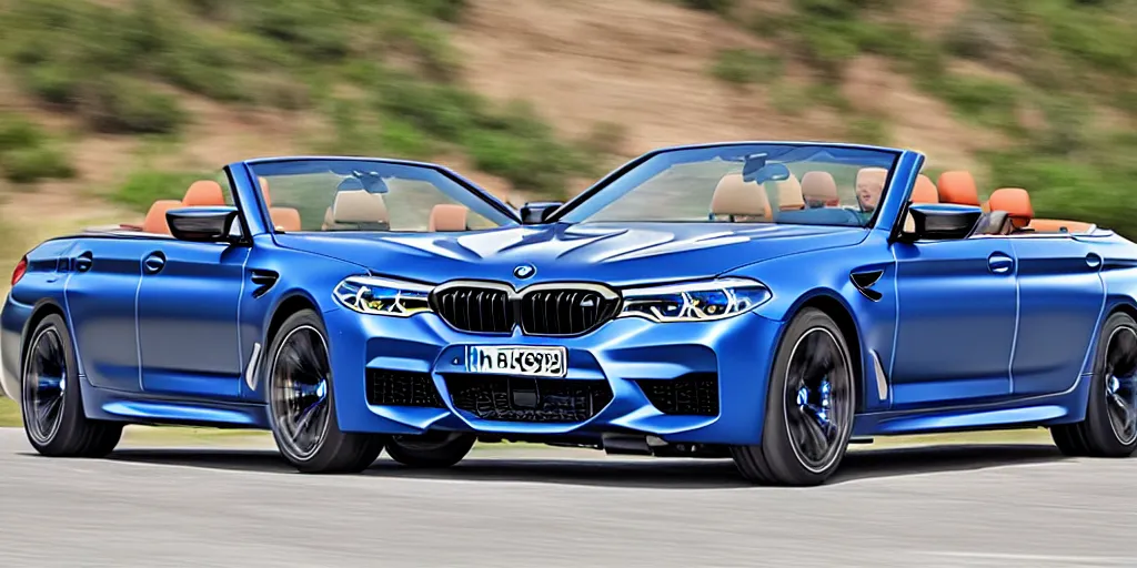 Prompt: “2019 BMW M5 Convertible, ultra realistic, 4K”
