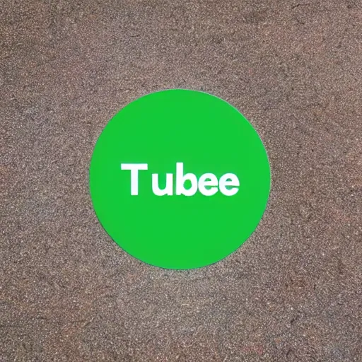 Image similar to Green youtube logo walking on the beach