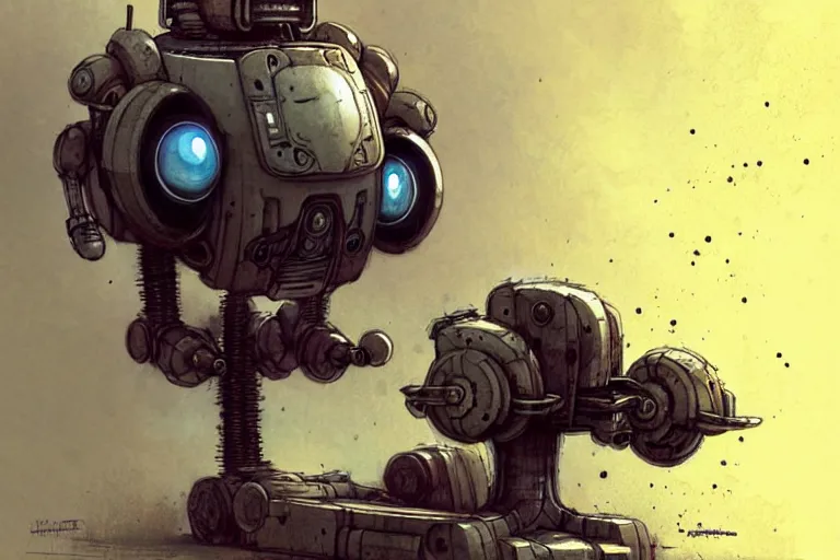 Image similar to robot by jean - baptiste monge