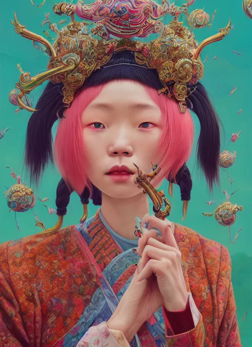 Image similar to yunnan people : : by martine johanna and simon stalenhag and chie yoshii and casey weldon and wlop : : ornate, dynamic, particulate, rich colors, intricate, elegant, highly detailed, centered, artstation, smooth, sharp focus, octane render, 8 k