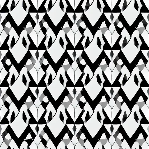 Image similar to black and white geometric pattern