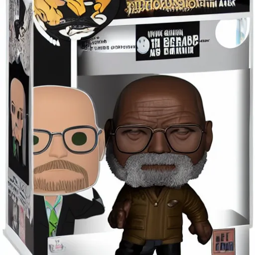 Prompt: Hank from Breaking bad as a funko pop, ultra high detail, realistic.