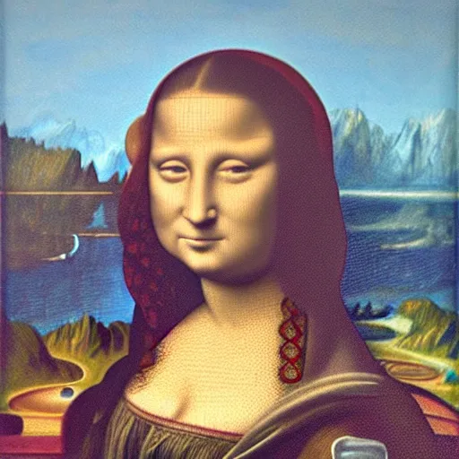 Prompt: A portrait of a seal in the style of The Mona Lisa, oil painting