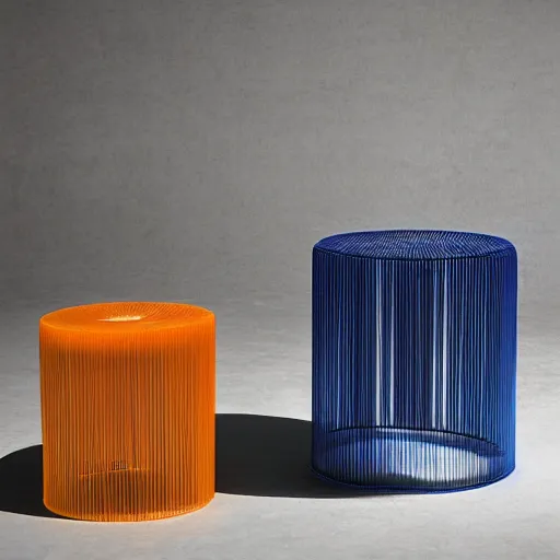 Image similar to the jellyfish stool by tadao ando