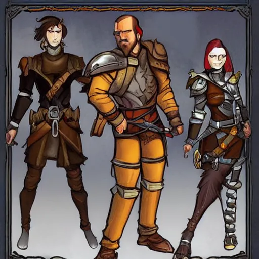 Image similar to dungeons and dragons, character concept, rogue