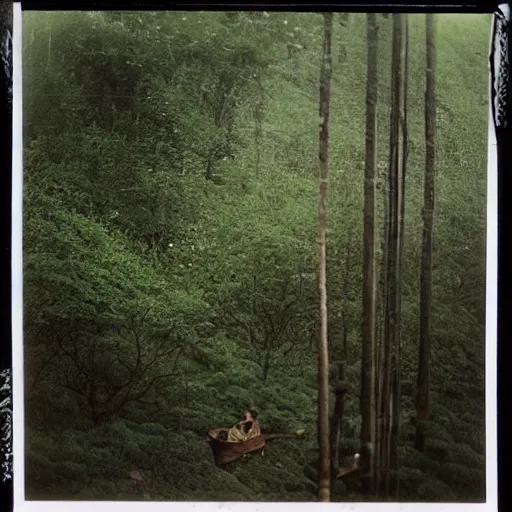 Image similar to yaoguai, 1 6 mm film, autochrome