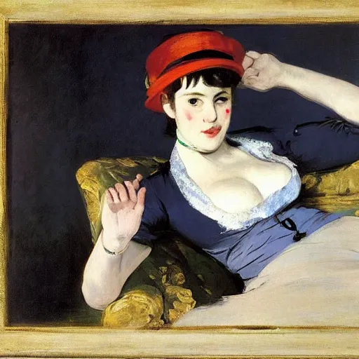 Prompt: Art by Manet