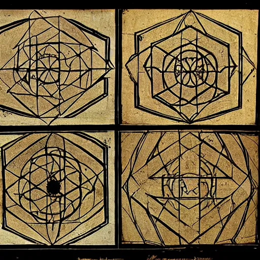 Image similar to sketches of the lament configuration by leonardo davinci