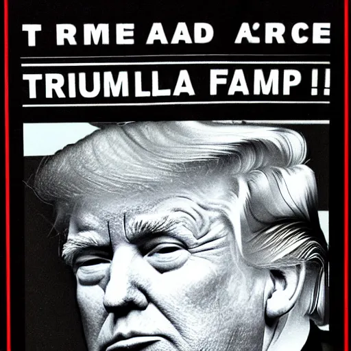 Image similar to donald trump in prison,