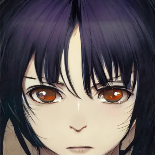 Prompt: small boy with black hair and blue purple eye, school uniform, anime style, hyper detailed, illustration, digital painting, art by artgerm and greg rutkowski and alphonse mucha, high delicate defined details, anime stylized, highly detailed, realistic, sharp focus, symmetrical face