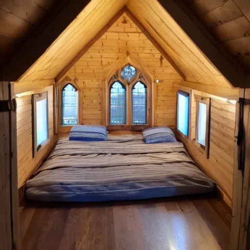 Image similar to tiny home that looks like st volodymyr's cathedral.