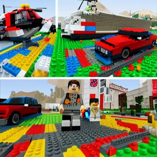 Lego gta 5 online sets