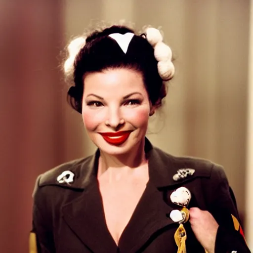 Image similar to fran drescher in world war 2