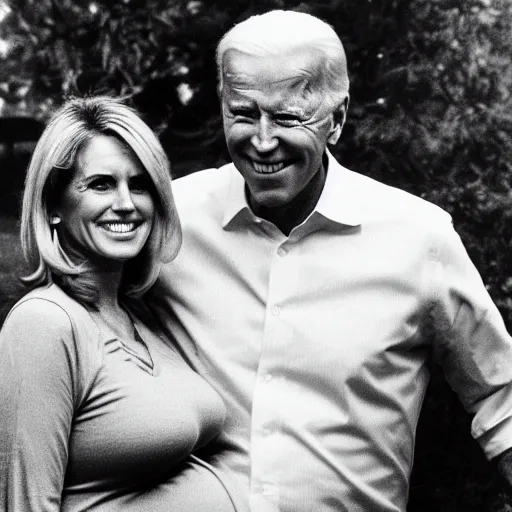 Prompt: pregnant joe biden