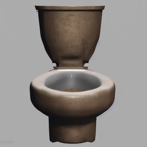 Image similar to steampunk toilet, octane render 4k