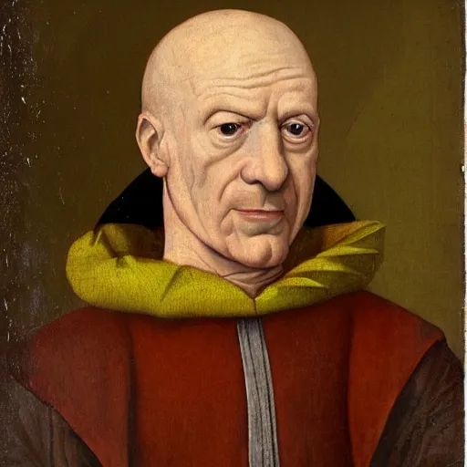 Prompt: a renaissance style portrait painting of Montgomery Burns