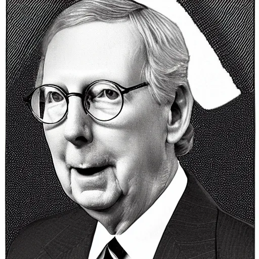 Image similar to mitch mcconnell as a turtle