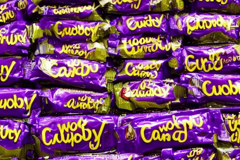 Prompt: Wouldn't it be nice if the world was Cadbury?