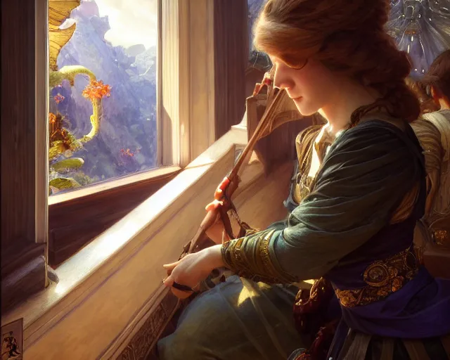 Prompt: photography of frederick judd waugh, deep focus, d & d, fantasy, intricate, elegant, highly detailed, digital painting, artstation, concept art, matte, sharp focus, illustration, hearthstone, art by artgerm and greg rutkowski and alphonse mucha