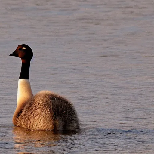 Image similar to four legged canadian goose