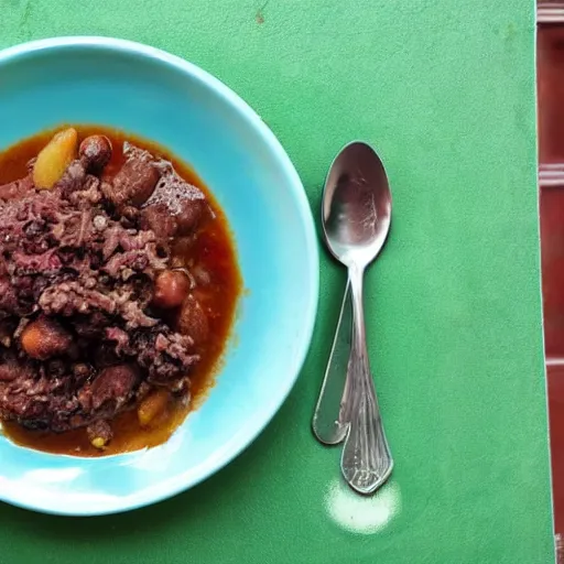 Prompt: plate of feijoada, high quality photograph