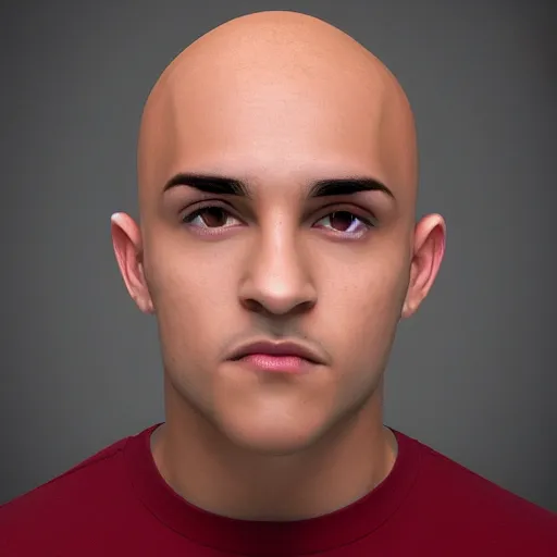 Prompt: Hyphonix bald —H 1024