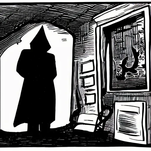 mage shadowy figure