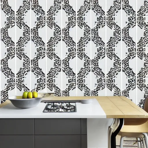 Image similar to kitchen wallpaper pattern. wallpaper design.