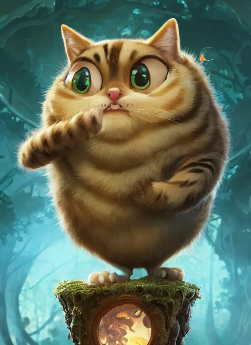 Image similar to round antropomorphic acorn and cat in world adventure movie by nuri iyem, james gurney, james jean, greg rutkowski, anato finnstark. pixar. hyper detailed, 5 0 mm, award winning photography, perfect faces