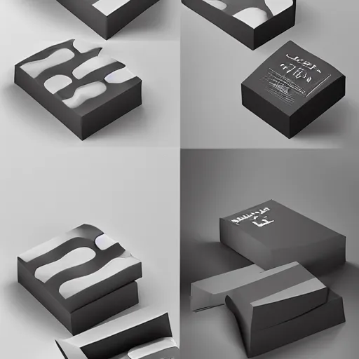 Prompt: latex box melting behance