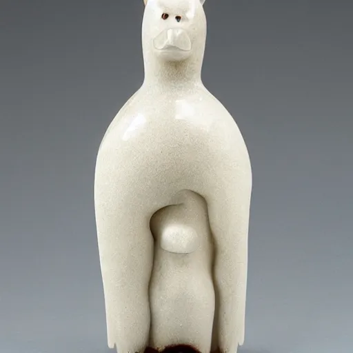 Image similar to melting bear bottle forming a shape of a woman - h 1200