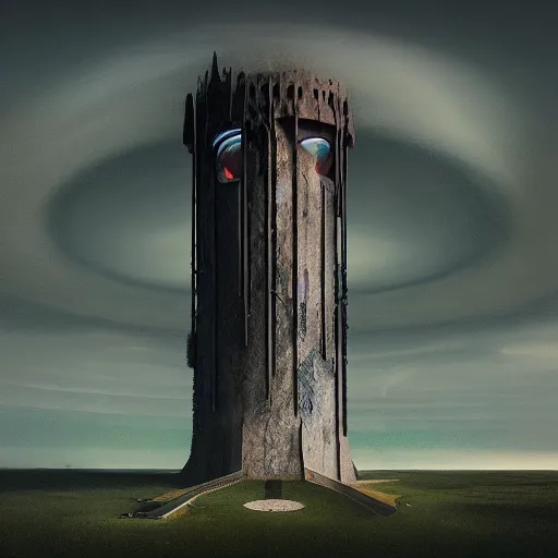 witches tower art