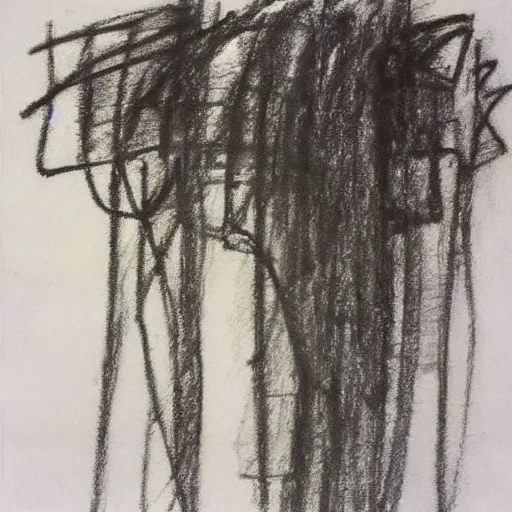 Image similar to a drawing on squared paper by cy twombly, pastel, ink, charcoal, detailed, gallery art, contemporary