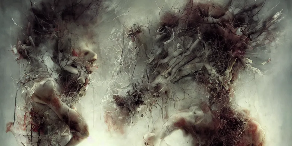 Image similar to The end of an organism, by ryohei hase