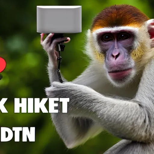 Image similar to monkey controlling a drone 4k ultra hd