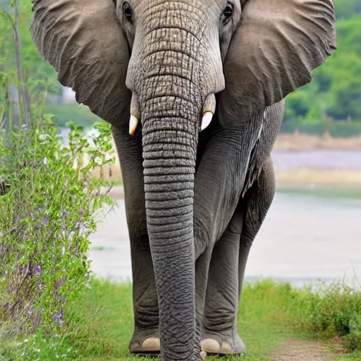Image similar to 🐘🍓