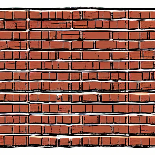 Image similar to a bumpmap texture of bricks