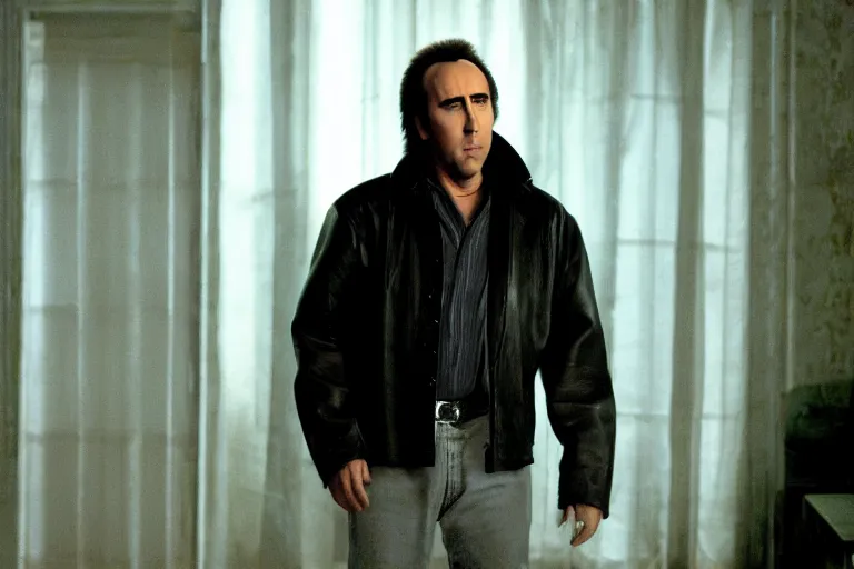 Prompt: Nicolas cage gruu high resolution still film