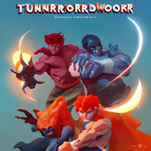 Prompt: hero world thundercats, behance hd by jesper ejsing, by rhads, makoto shinkai and lois van baarle, ilya kuvshinov, rossdraws global illumination